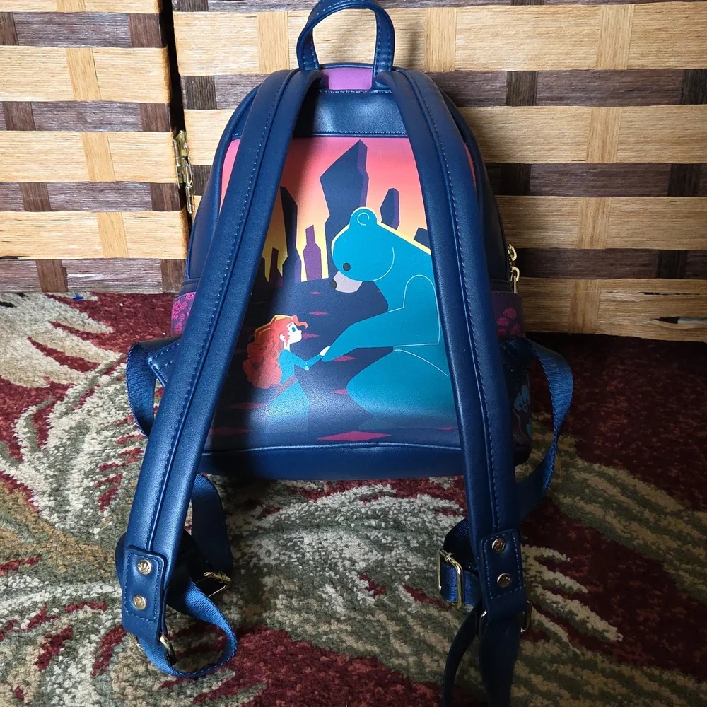 NWOT!  Pixar LOUNGEFLY BACKPACK - Picture 5 of 13